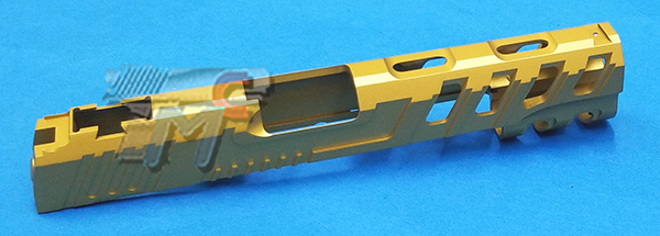 NARCOS Aluminum Phantom Slide for Hi-Cap 5.1 GBB (Gold) - Click Image to Close